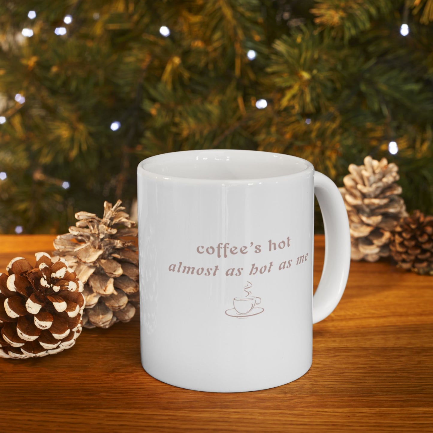 Coffee's hot