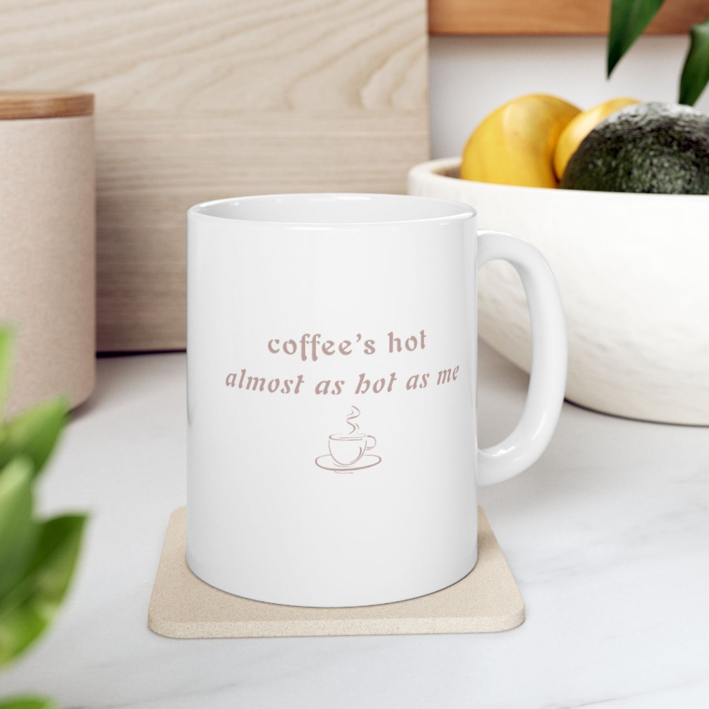 Coffee's hot